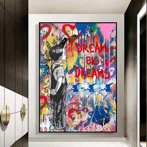 Banksy dream big - banksy-dream,